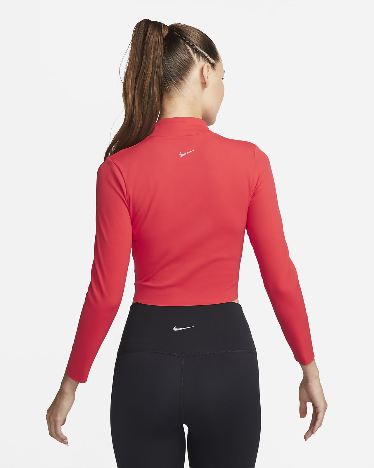 Baron Saga Mew Mew Nike Yoga Dri-FIT Luxe Women's Long Sleeve Crop Top. Nike.com