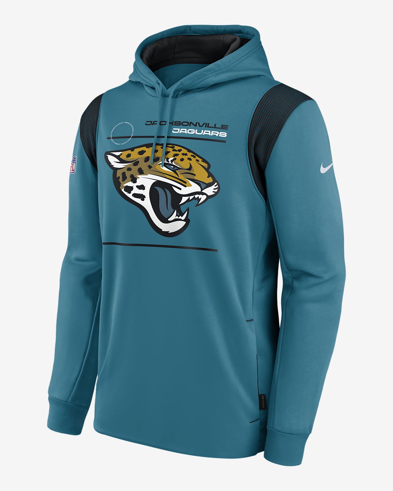 Jacksonville Jaguars Sideline Club Men's Nike NFL Pullover Hoodie