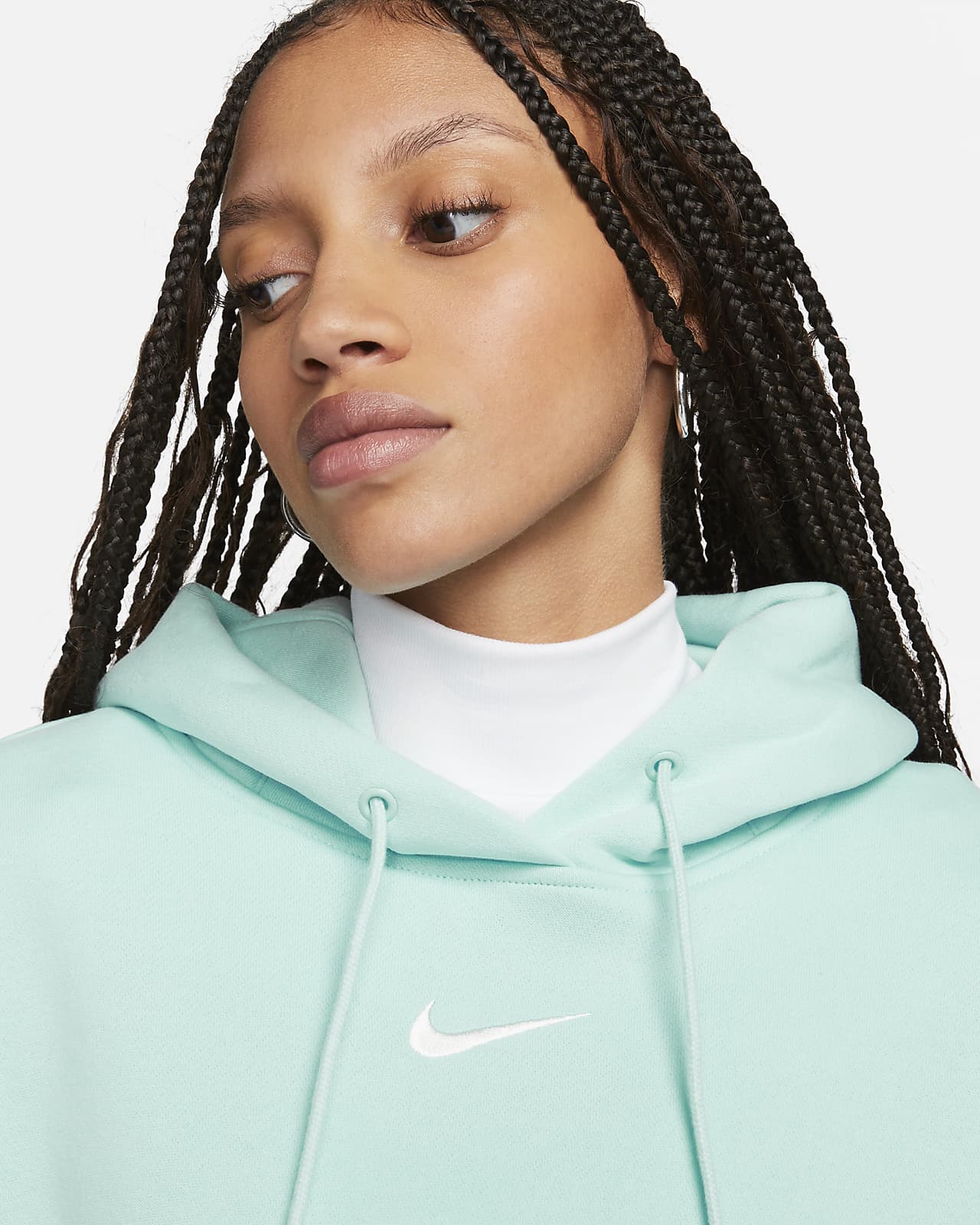 Nike Sportswear Phoenix Fleece Over-Oversized Pullover Hoodie. .com