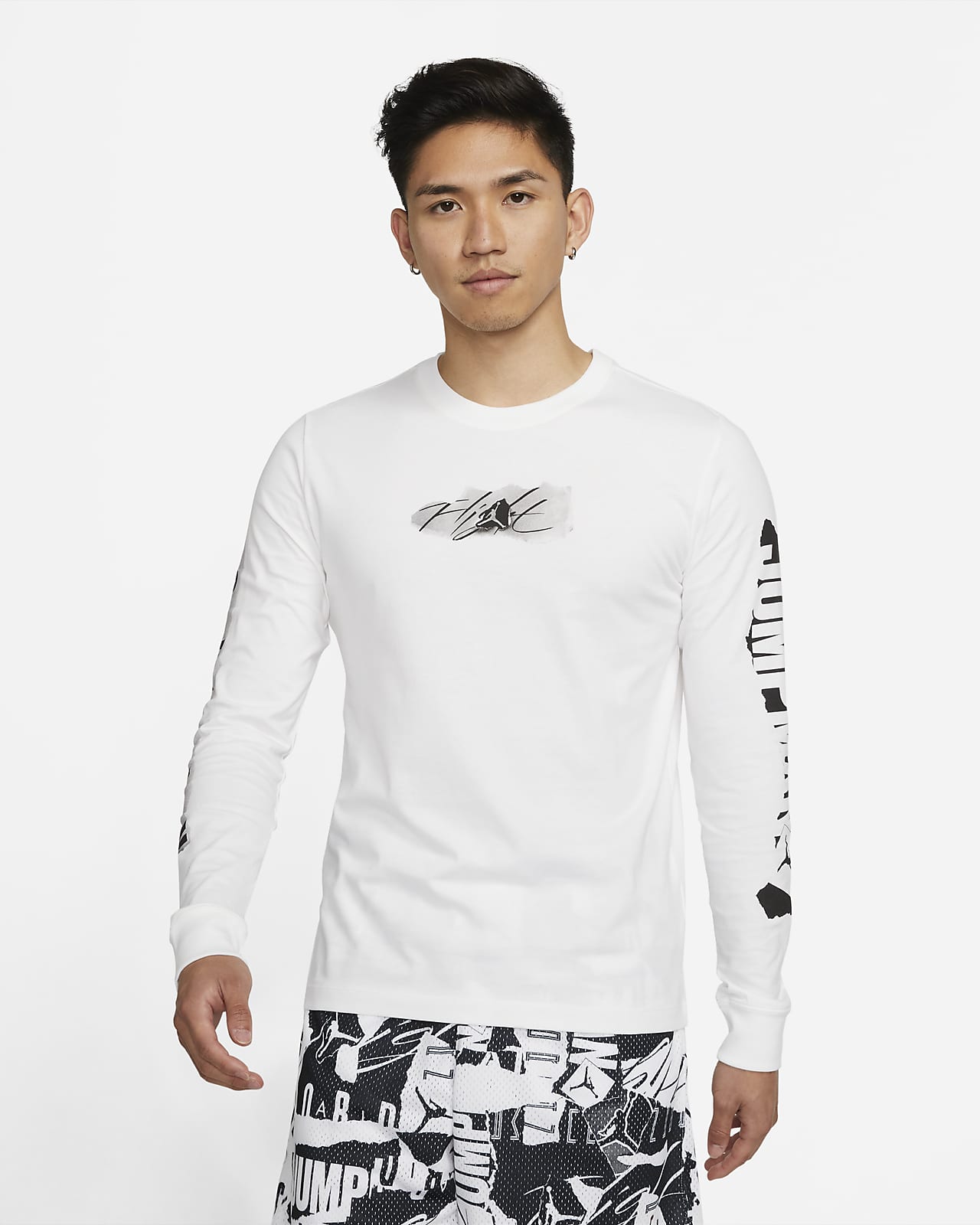 off white full sleeve t shirt