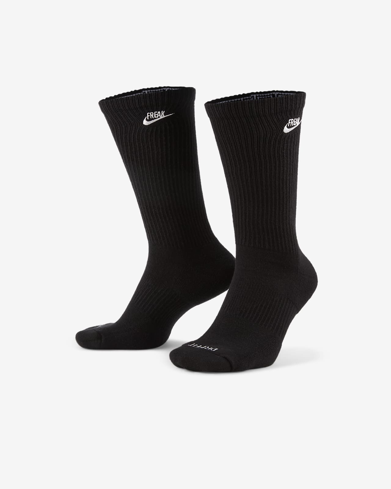 Nike Everyday Plus Cushioned Basketball Crew Socks. Nike LU