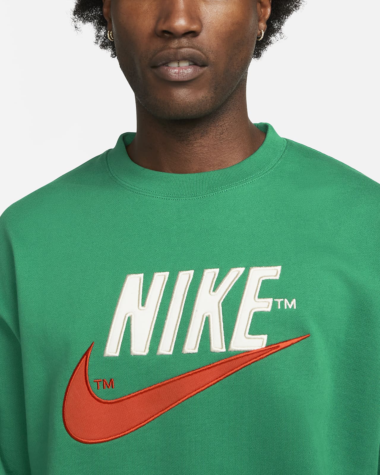 Nike Sportswear Men's French Terry Crew. Nike PT