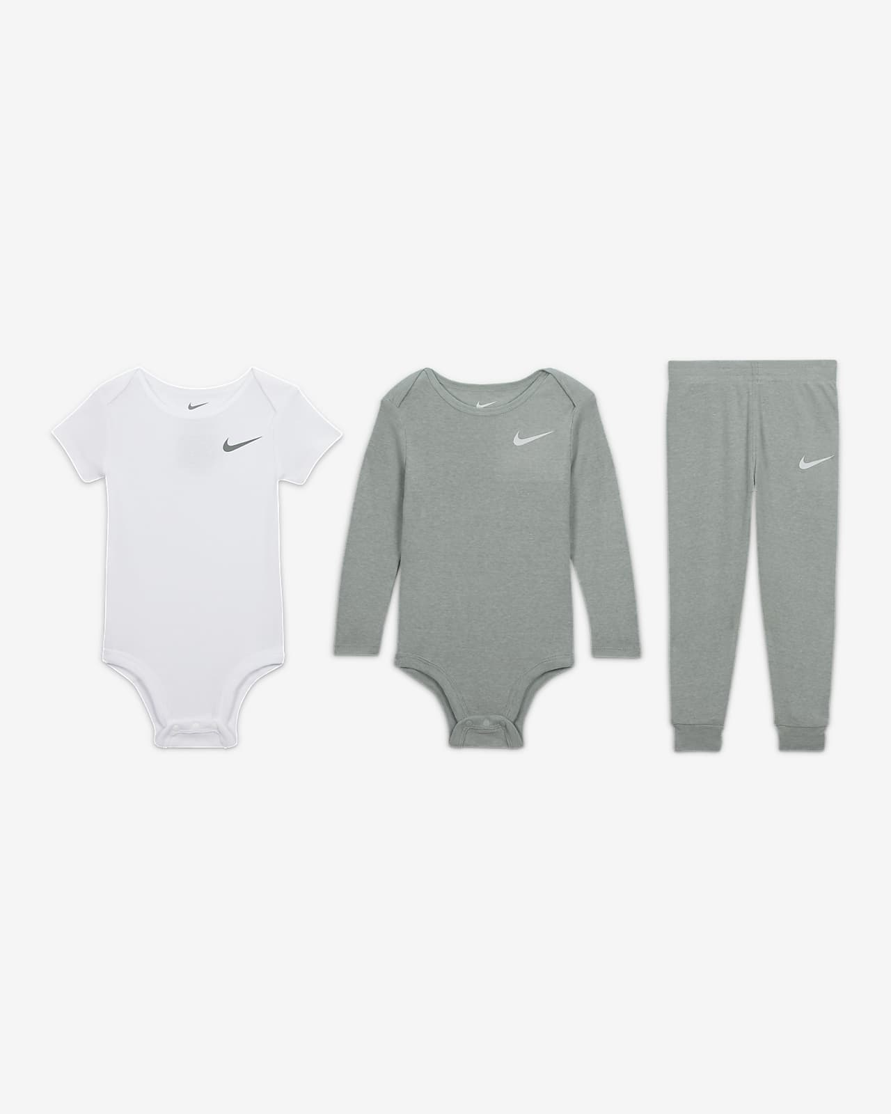 Set. Set Essentials 3-Piece Nike 3-Piece Baby Pants