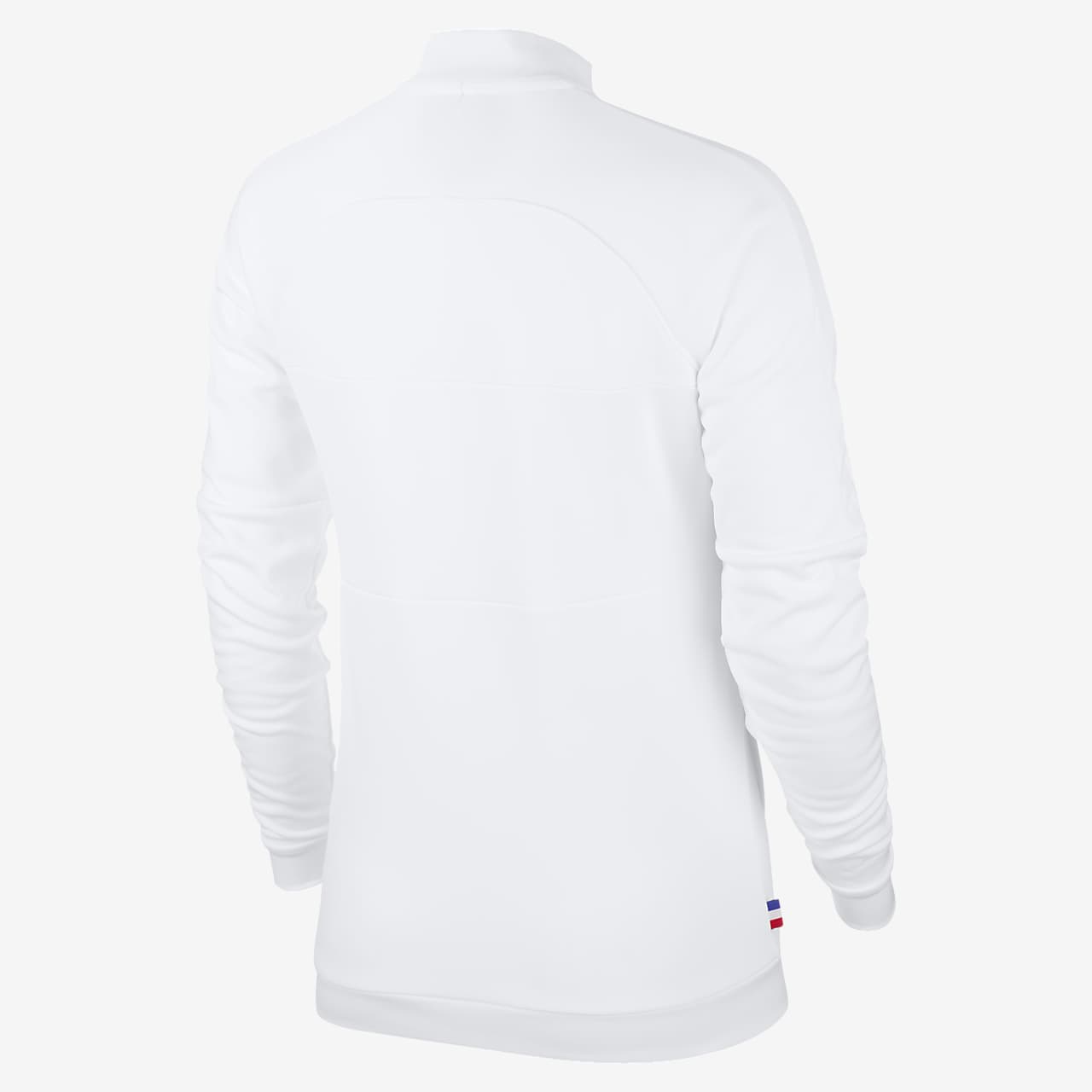 white tracksuit jacket