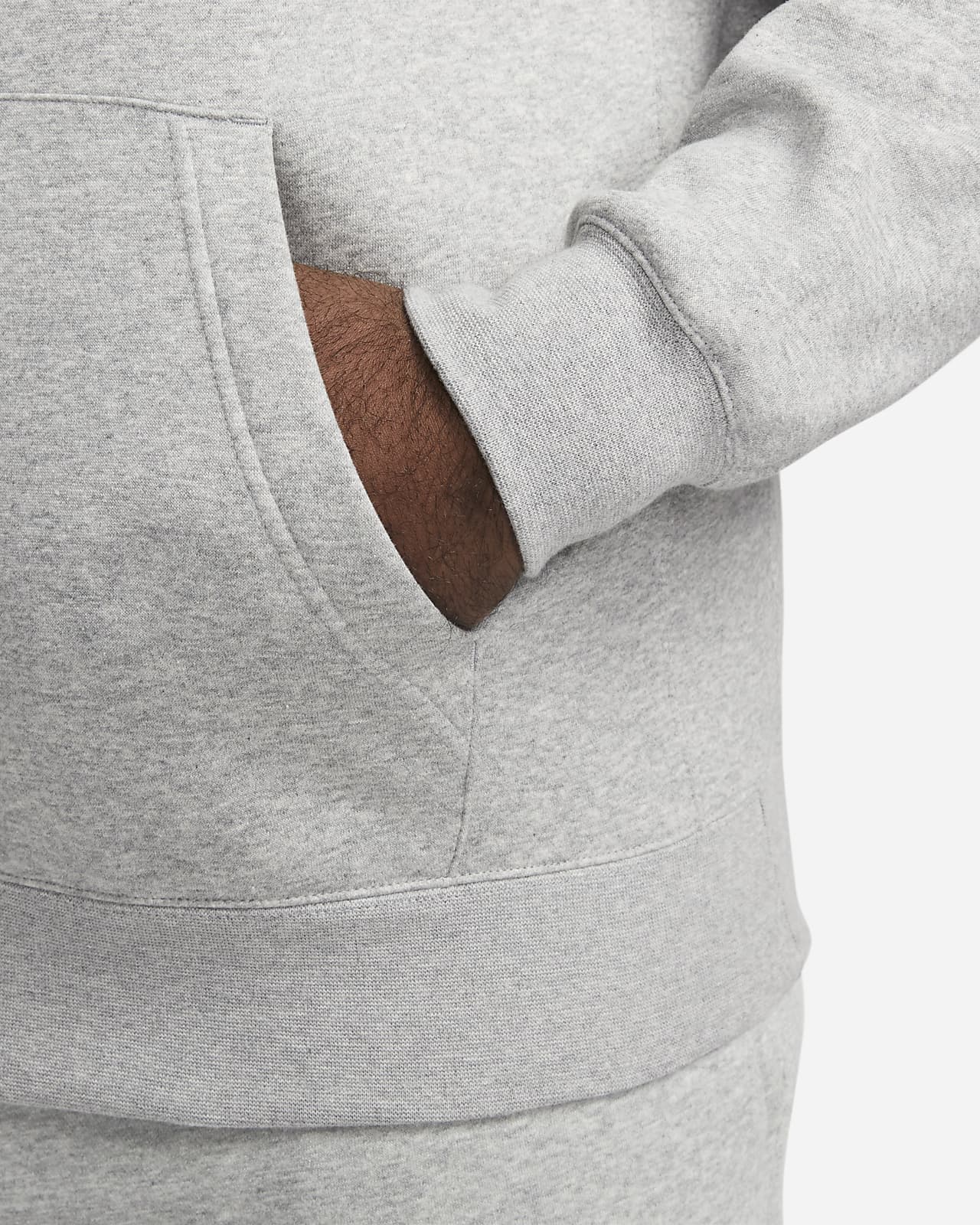 Nike Sportswear Club Fleece Full Zip Hoodie - Dark Grey