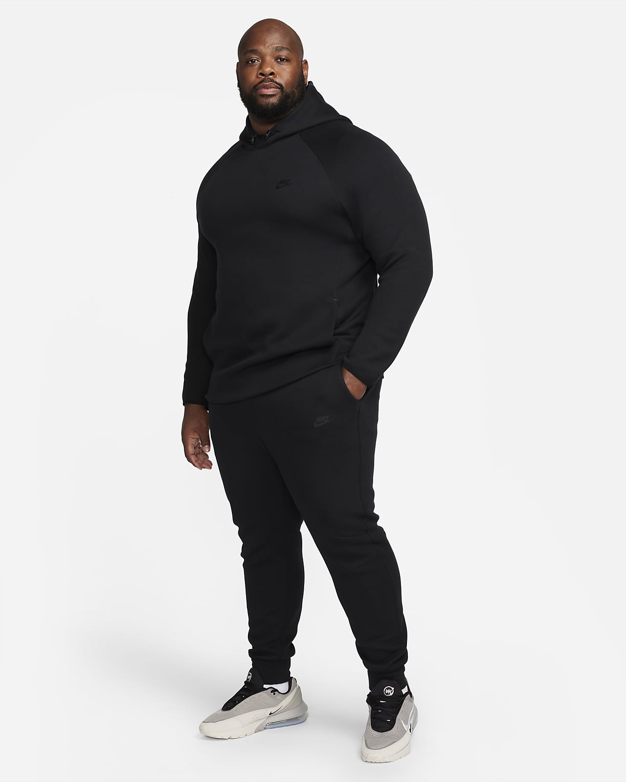 Nike tech suit mens black Clearance