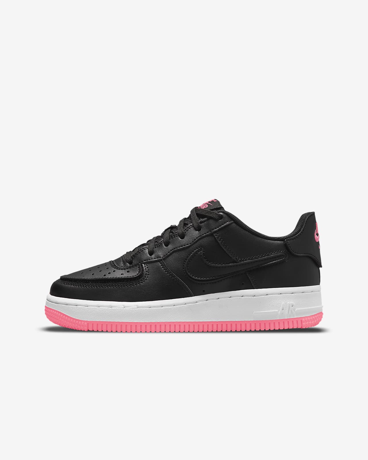 nike air force 1 black big kid