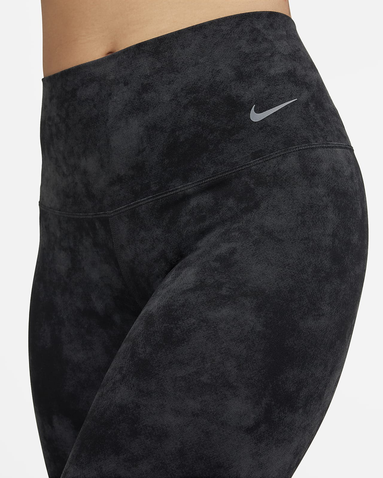 Nike One Women's Dri-Fit Mid Rise 7/8 Tie-Dye Leggings