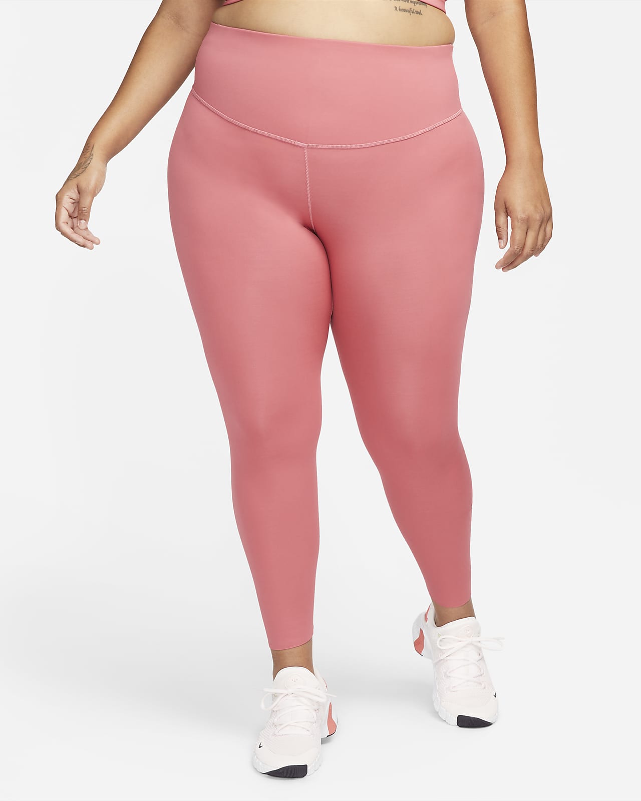 Nike One Luxe Women's Mid-Rise 7/8 Leggings (Plus Size). Nike.com