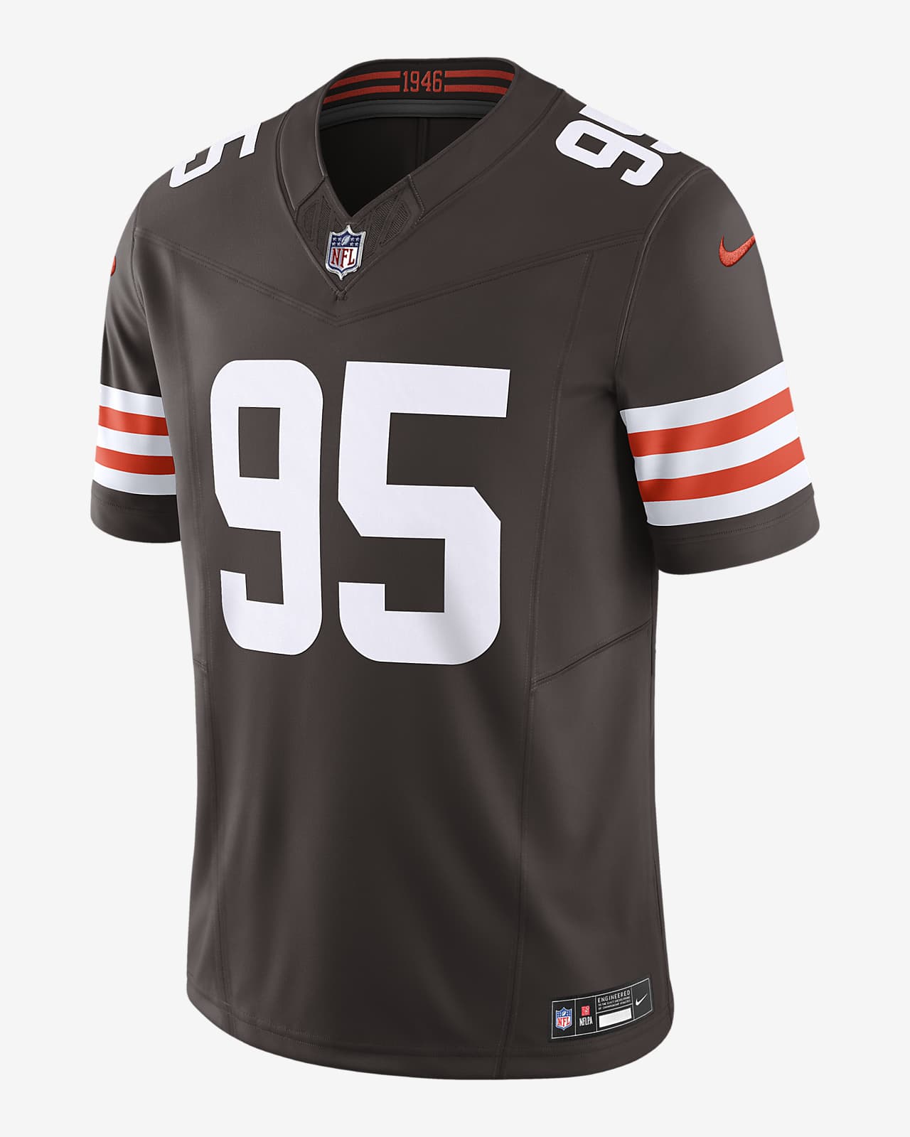 Jersey de fútbol americano Nike Dri-FIT de la NFL Limited para hombre Myles Garrett Cleveland Browns