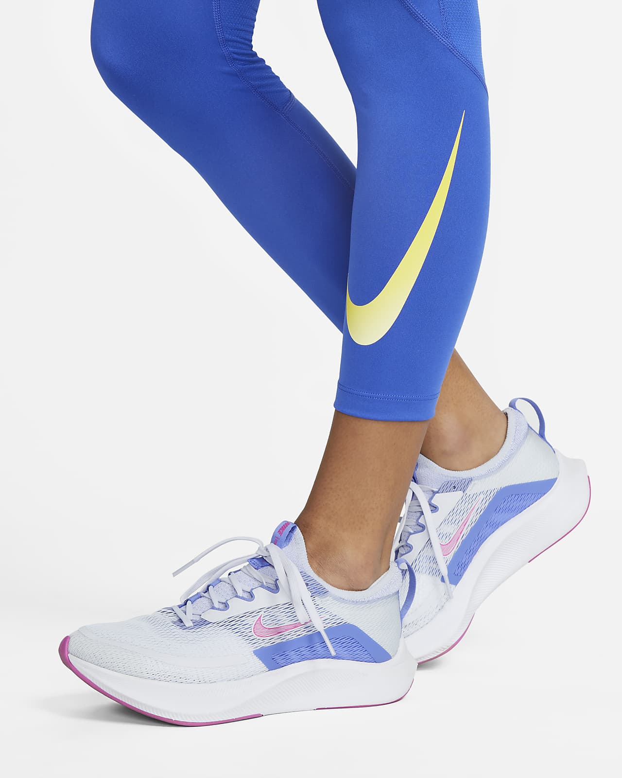 Leggings de running a 7/8 de cintura normal com bolsos Nike Fast para  mulher. Nike PT