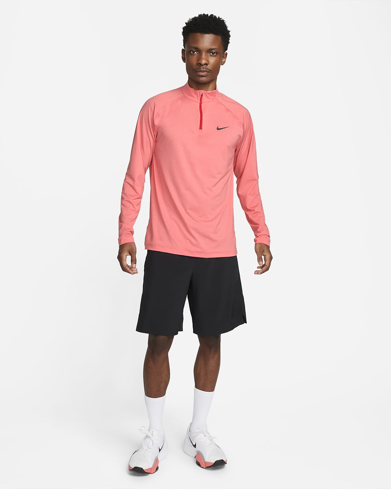 Nike dri store fit zip top