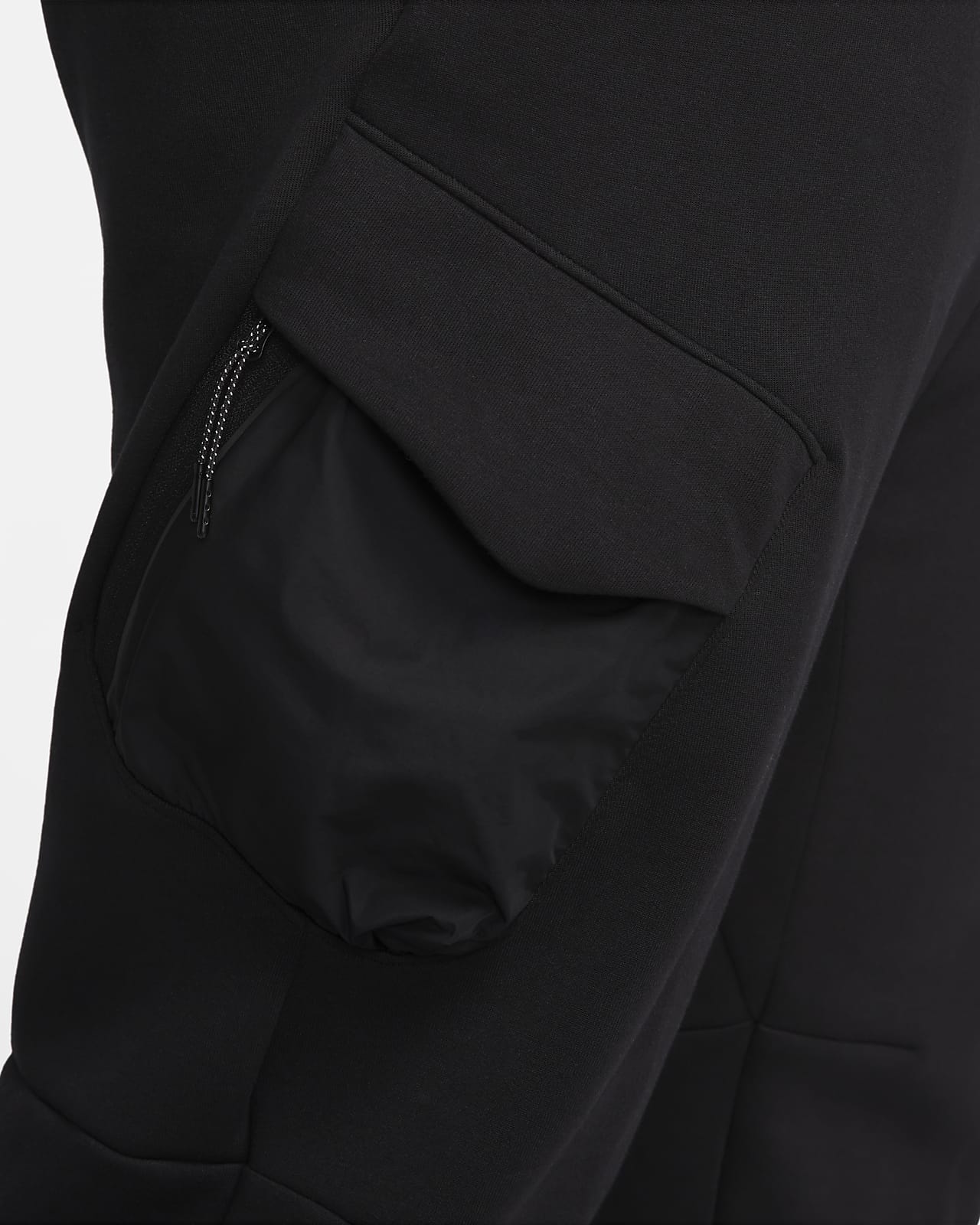 Nike Sportswear Men's Unlined Utility Cargo Pants, Black/White, X