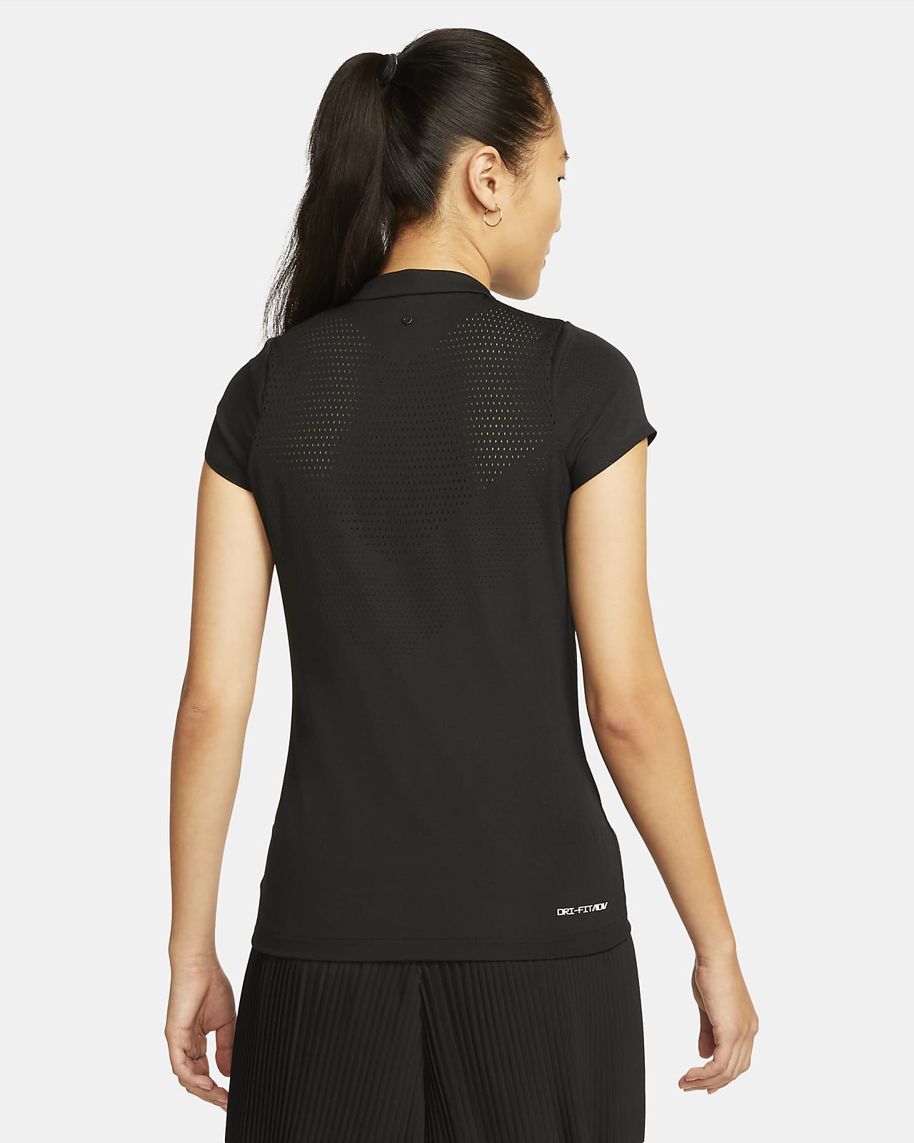 nike dri fit womens golf polo