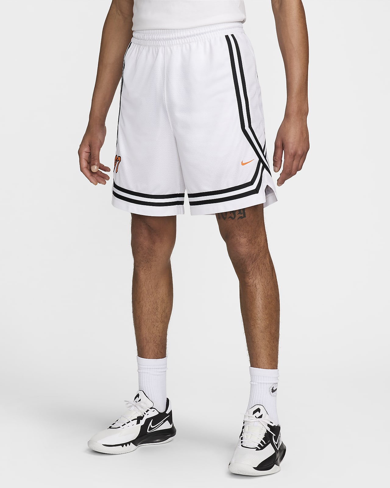 Shorts de básquetbol Dri-FIT de 20 cm para hombre Nike DNA Crossover
