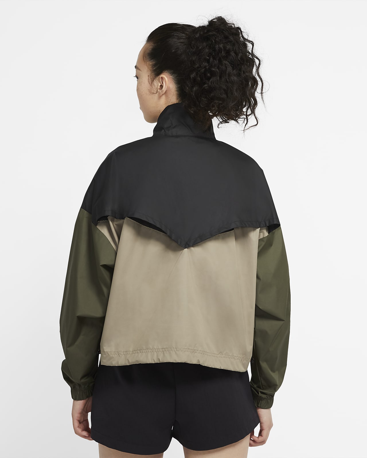 nike women's sportswear woven anorak jacket