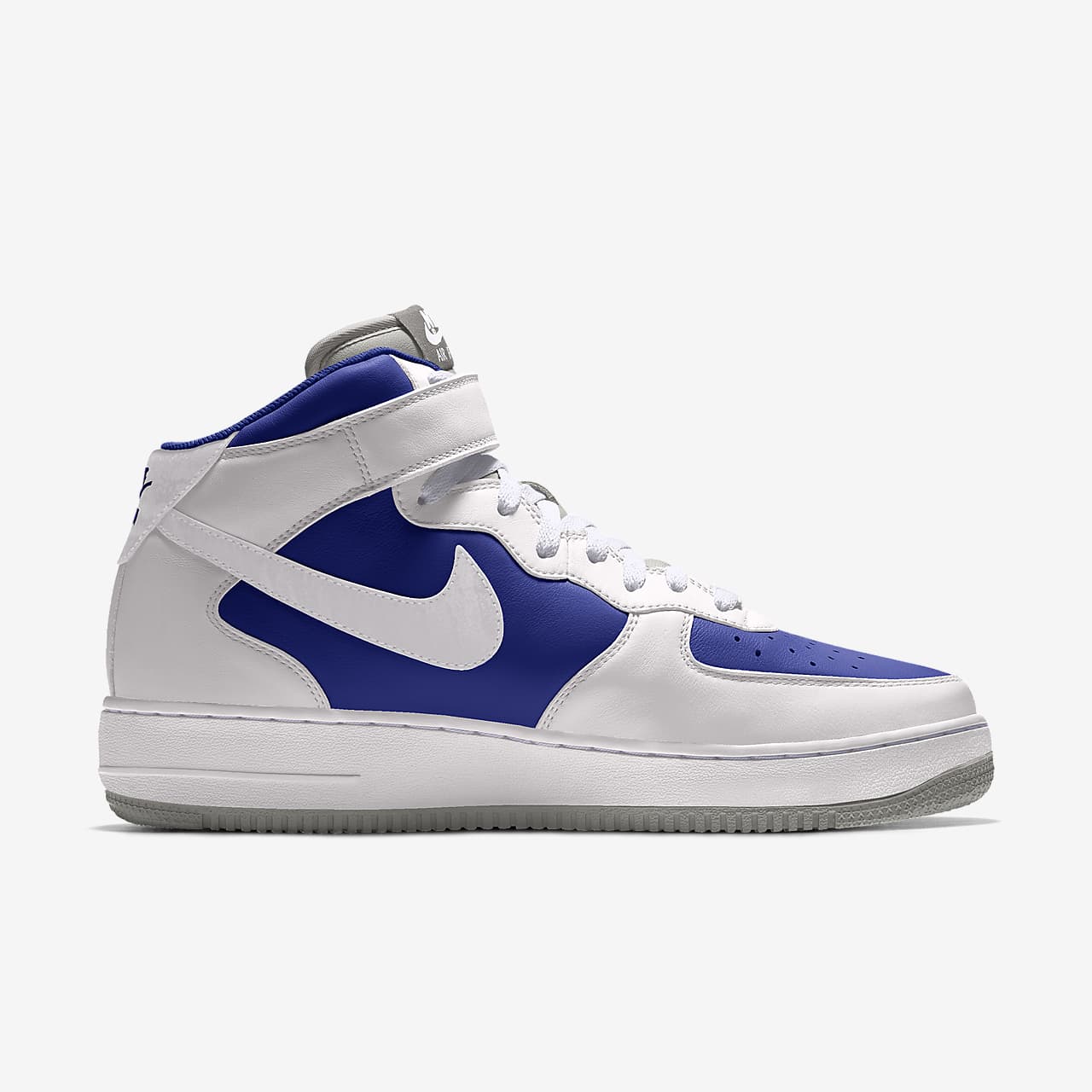 Chaussure personnalisable Nike Air Force 1 Mid By You pour femme