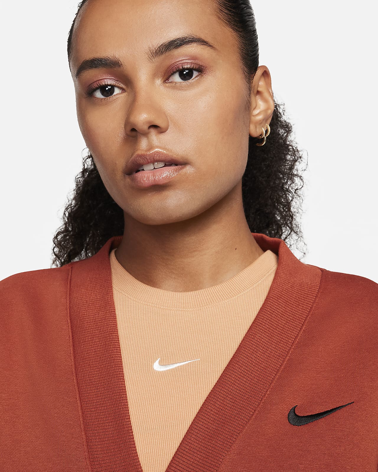 Nike Sportswear Women's Phoenix Fleece Over-Oversized Crewneck Black /