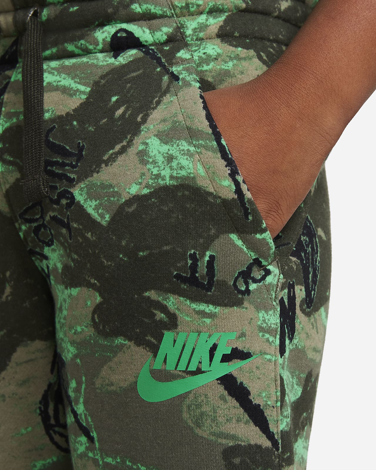 nike printed joggers