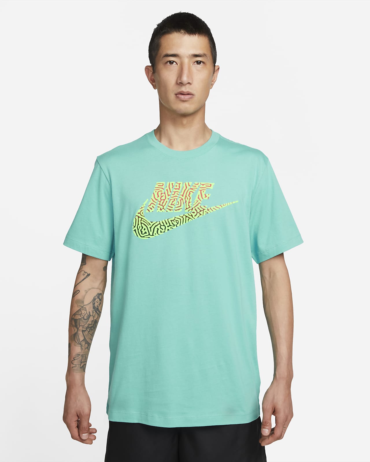 nike t shirt stripes