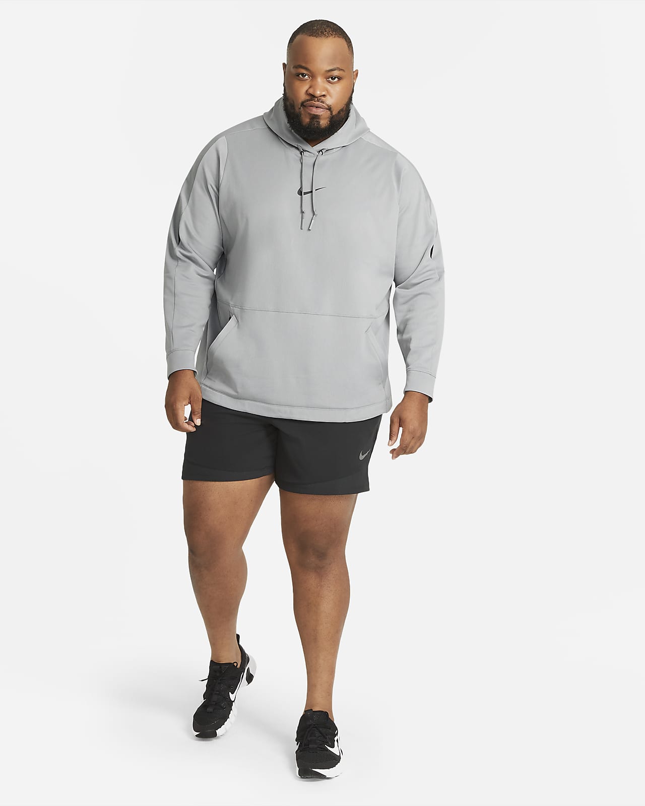 nike pro men's pullover hoodie