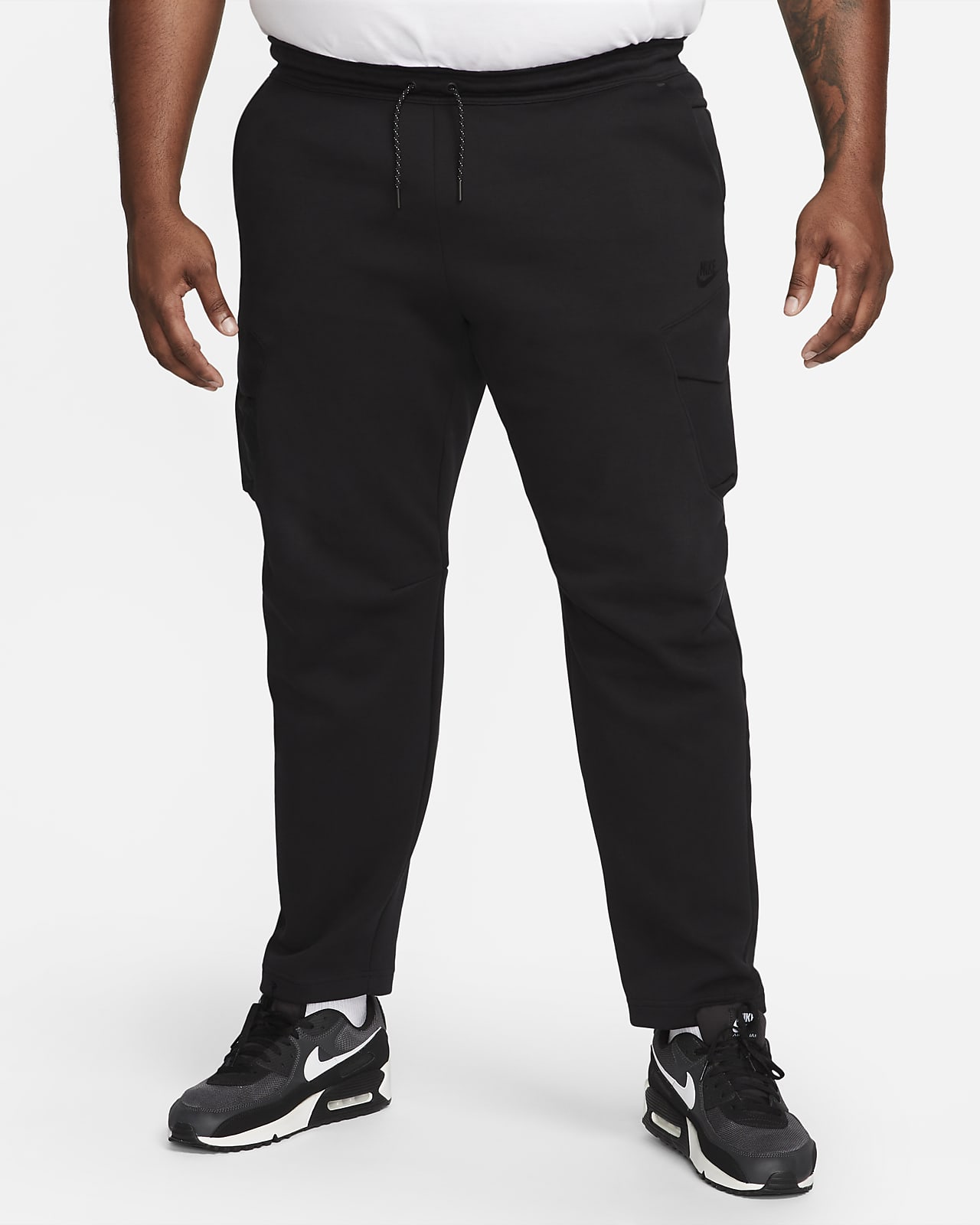 Nike Tech Fleece Utility Pants Size 3XL Black Tracksuit Sweatpants  DM6453-010