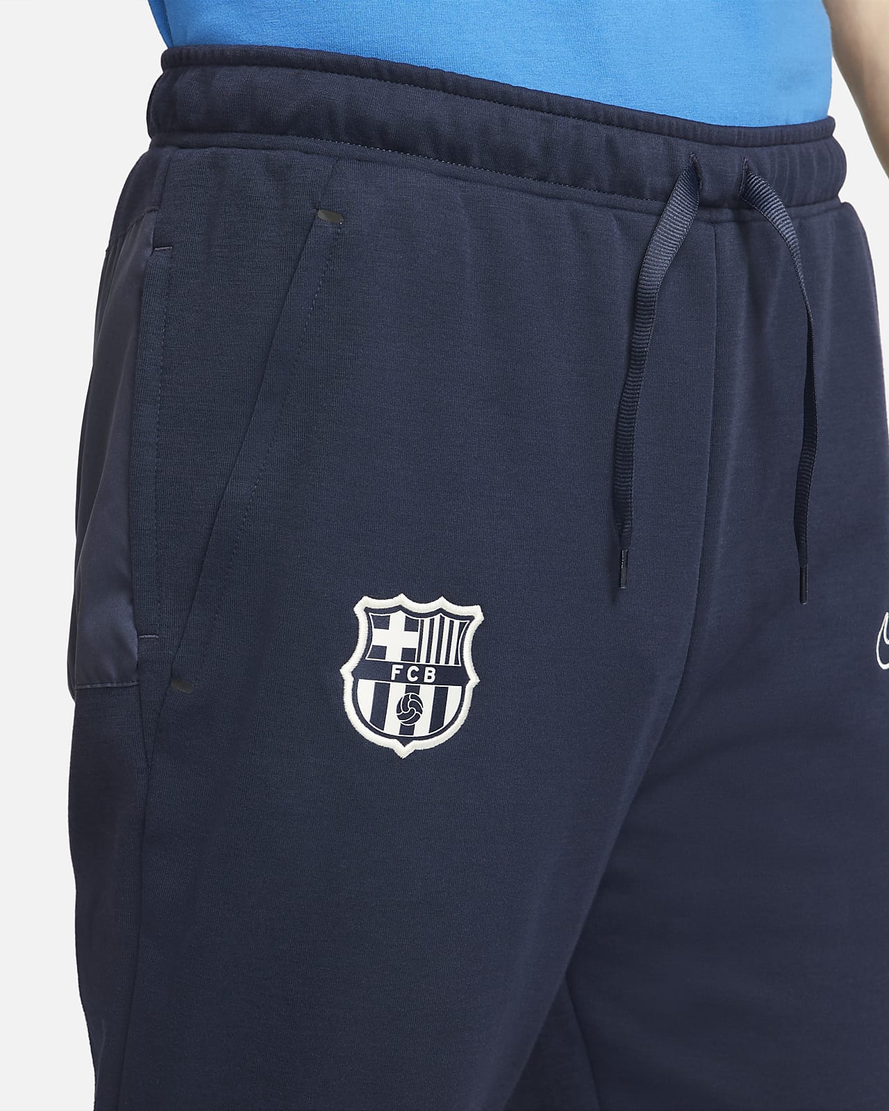 F.C. Barcelona Men's Nike Dri-FIT Fleece Football Pants. Nike SA