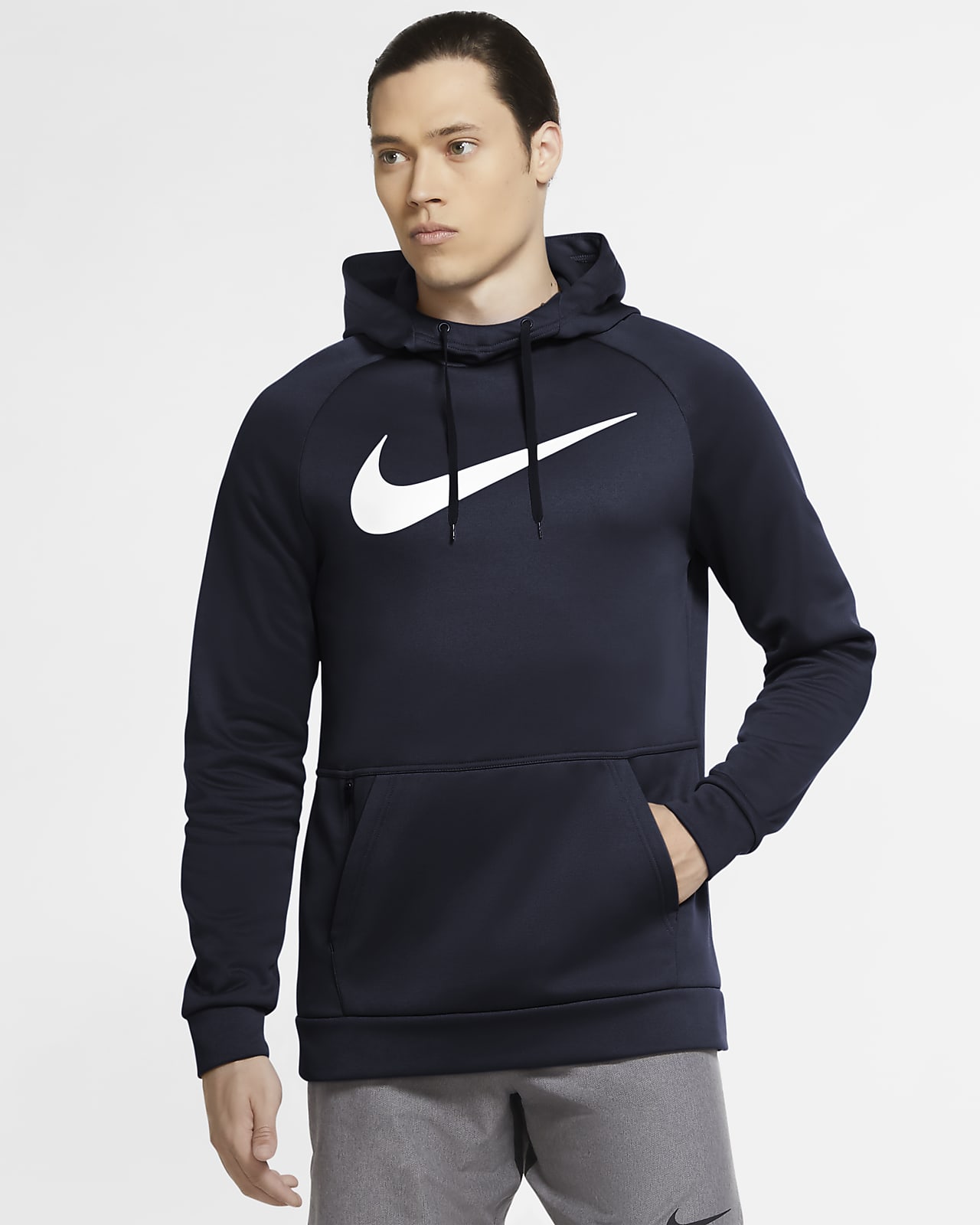 nike check hoodie