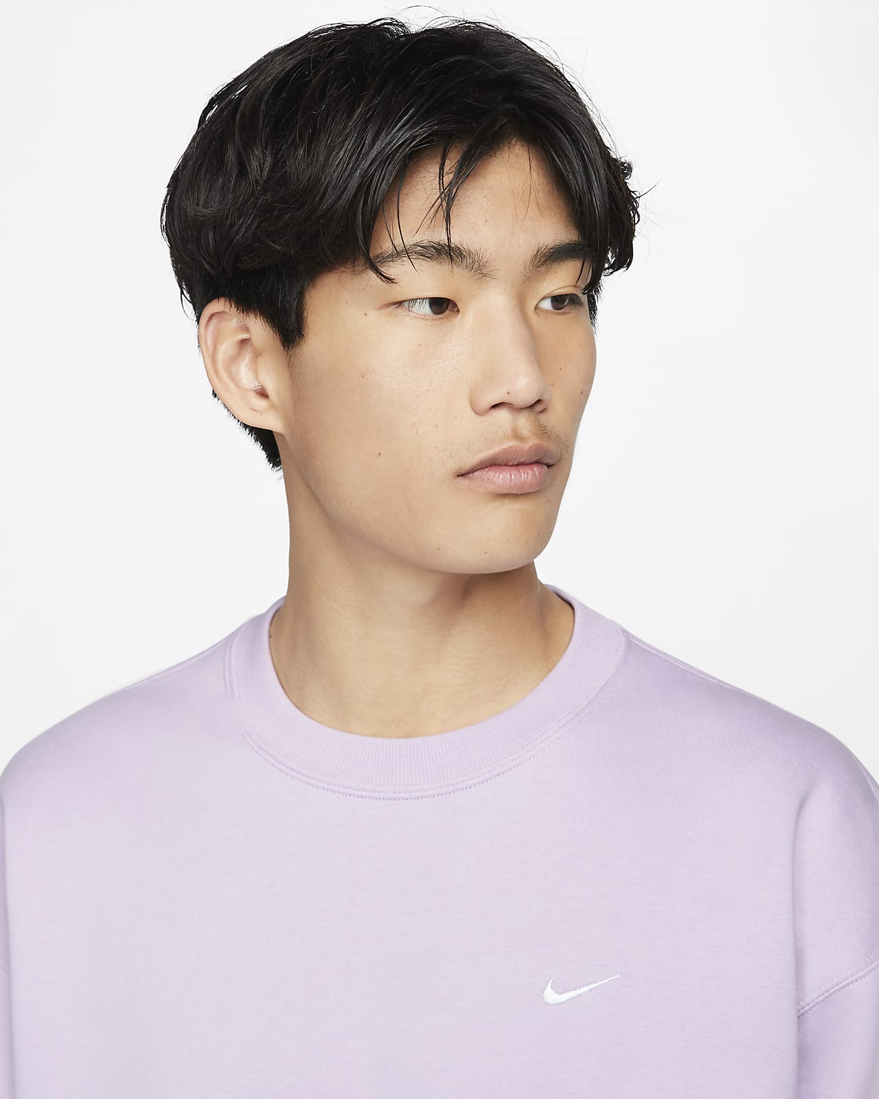 nikelab crew fleece
