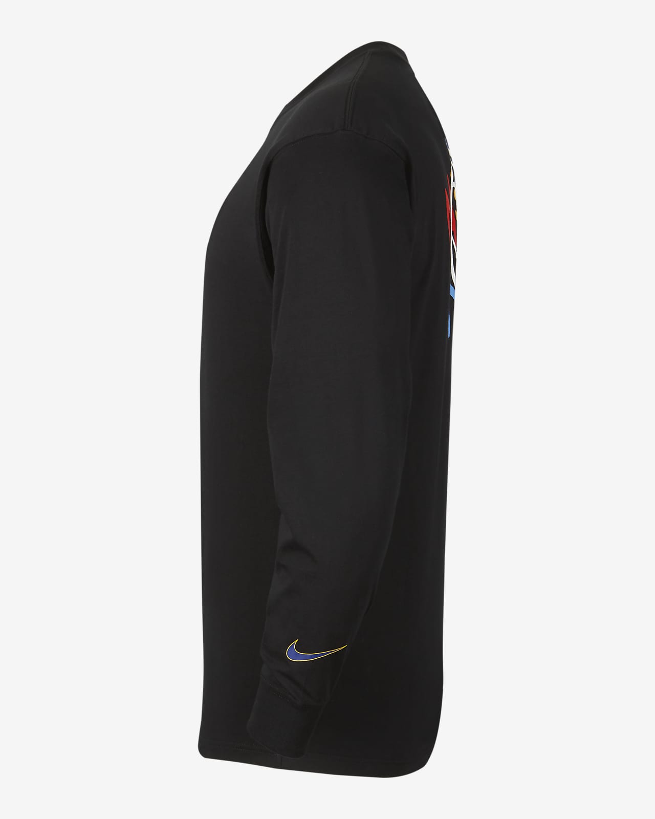 Shop Brooklyn Nets City Edition Men's Nike NBA Long-Sleeve T-Shirt