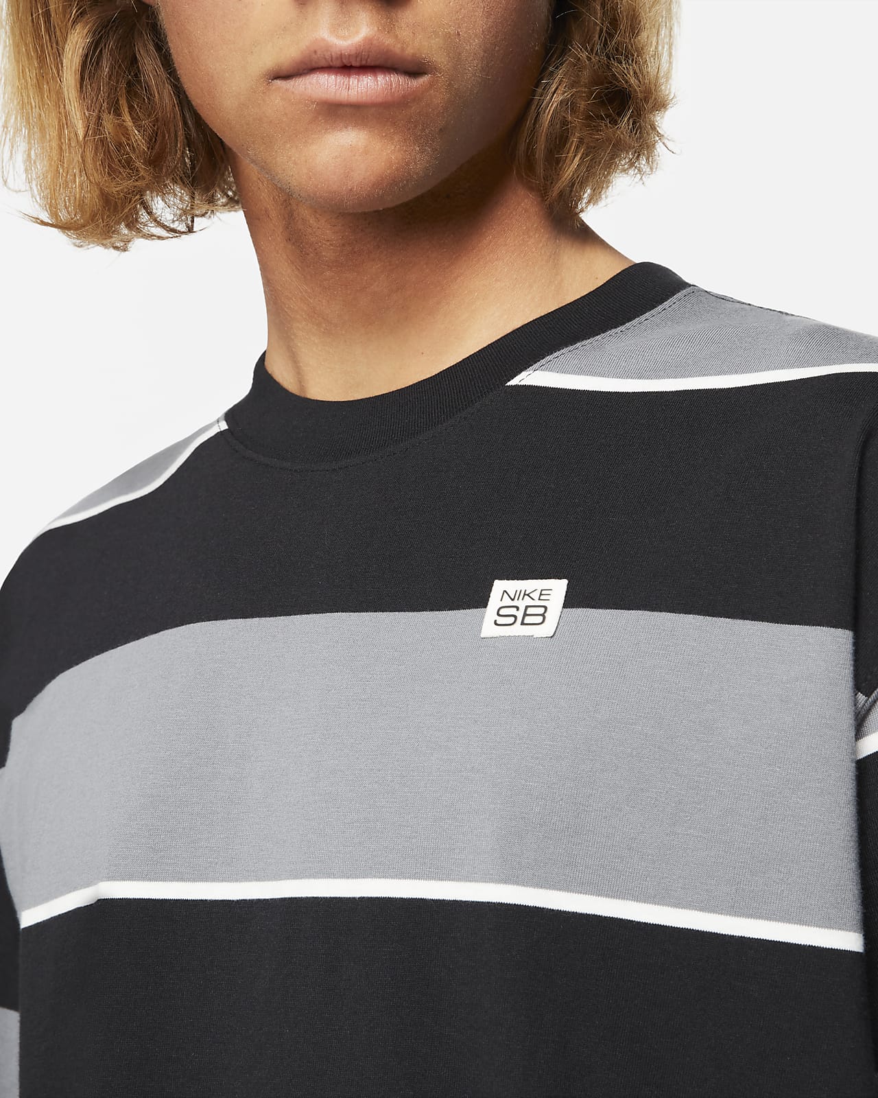 Nike SB Men's Striped Skate T-Shirt