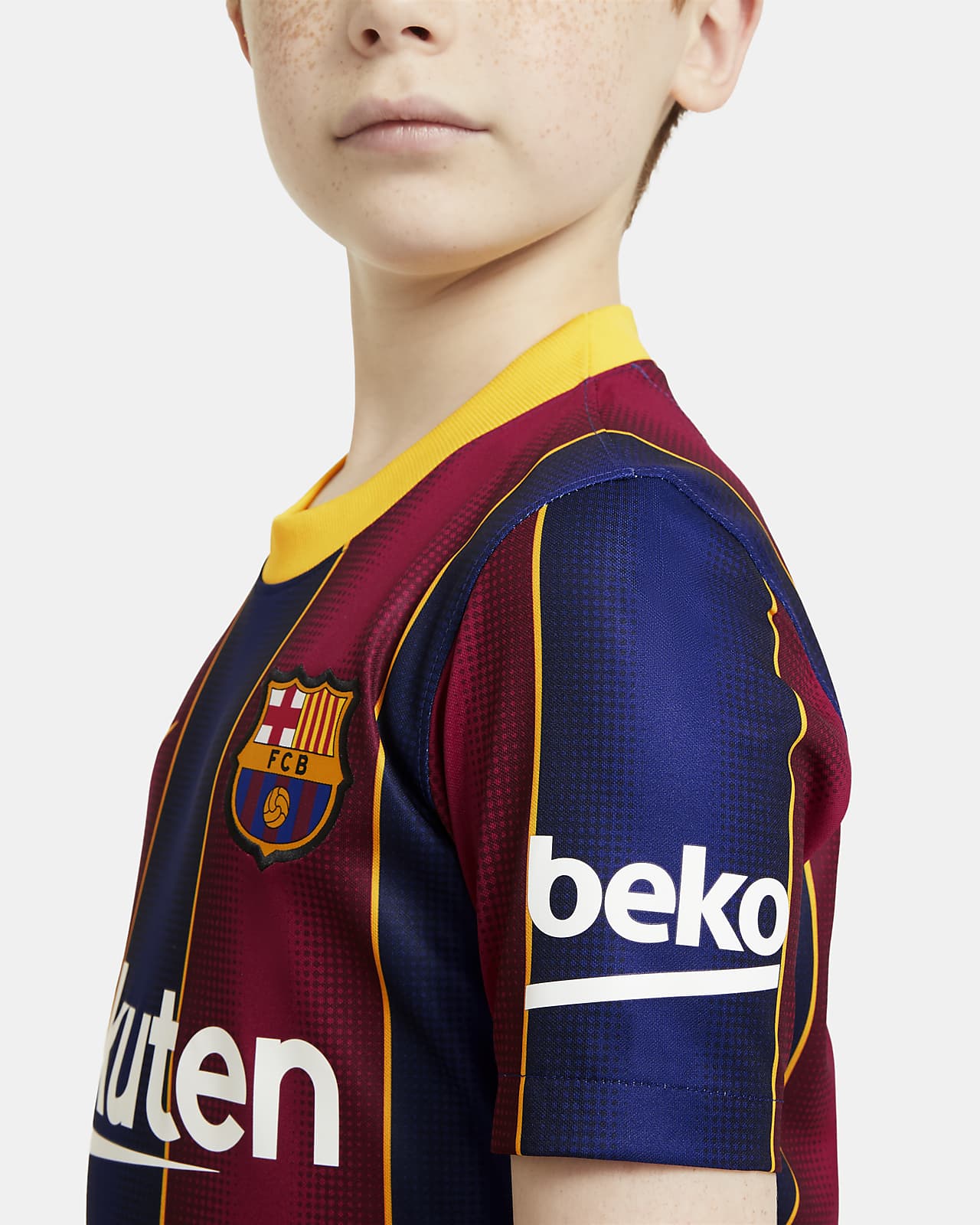 fc barcelona kids jersey