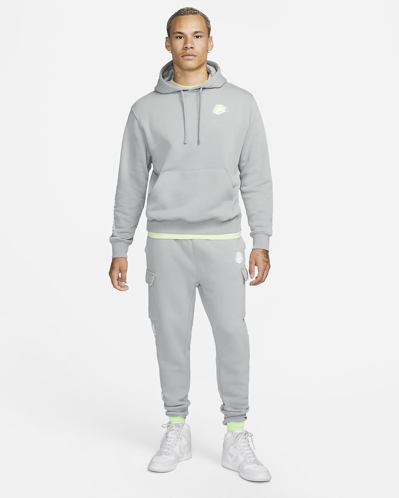 Nike Sportswear Standard Sudadera con de tejido Fleece - Hombre. Nike ES