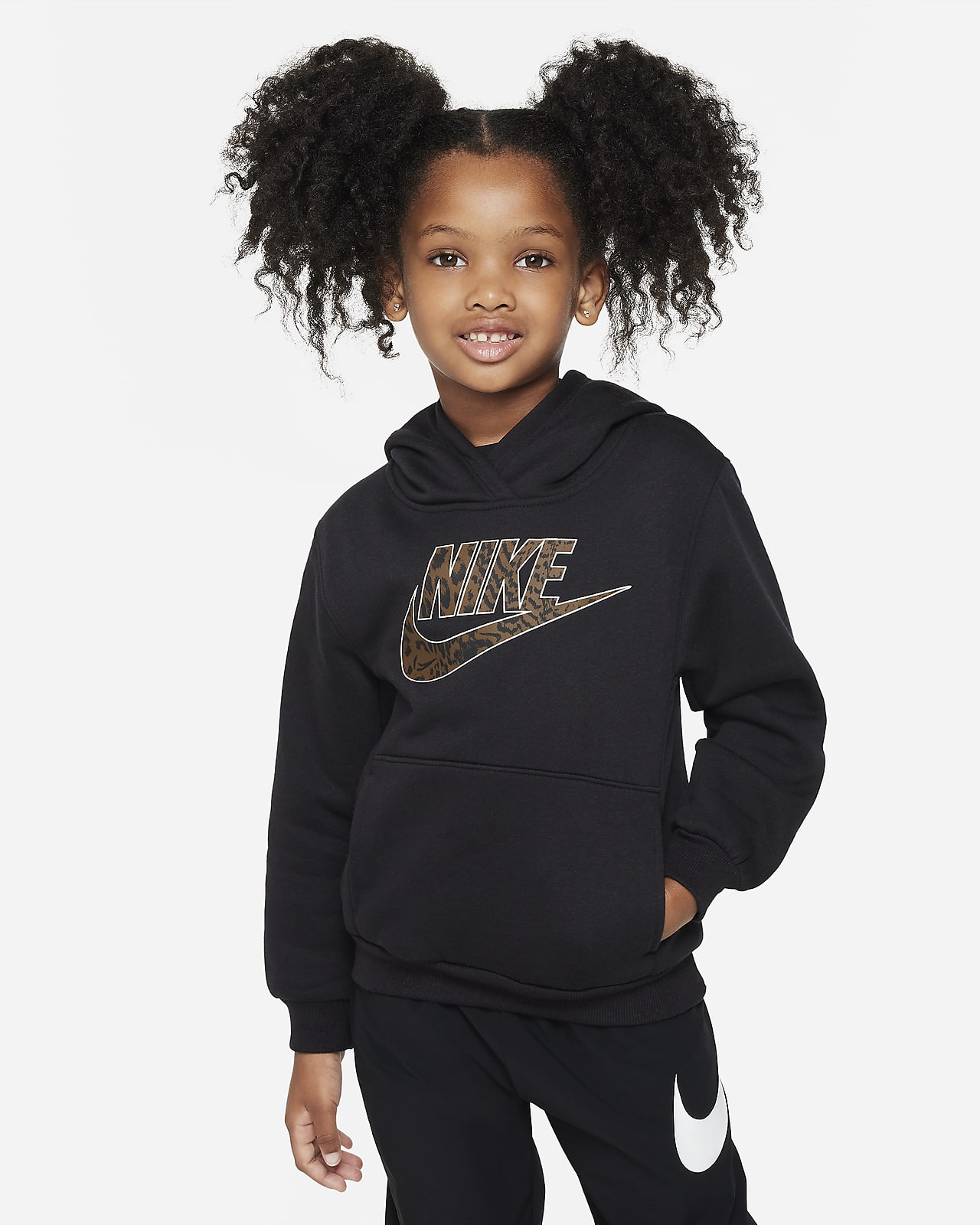 Nike "Home Swoosh Home" Pullover Little Kids Hoodie