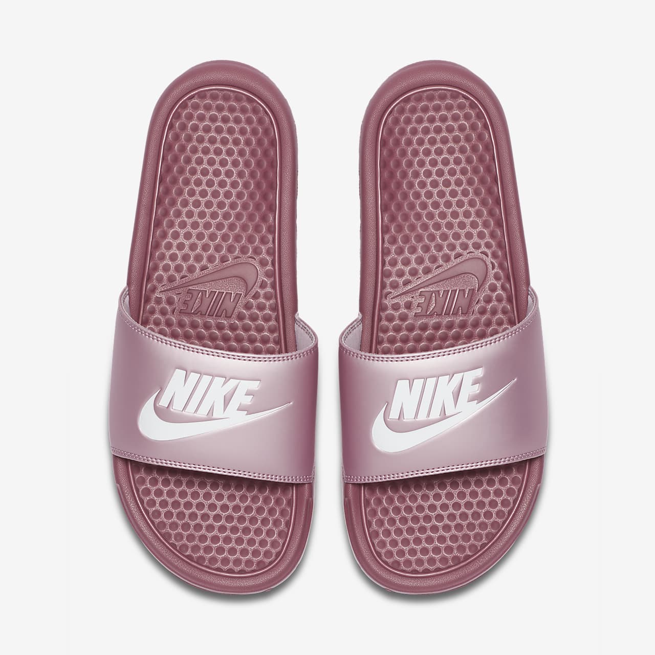 nike benassi jdi pink