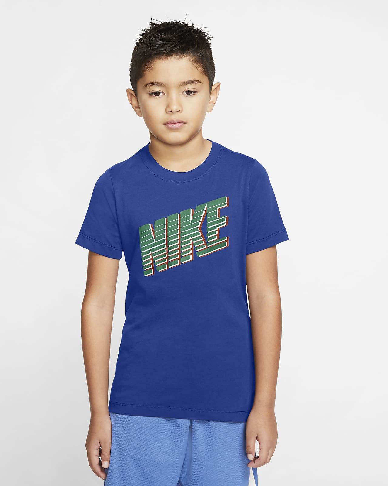 Playera para niños talla grande Nike Sportswear. Nike MX