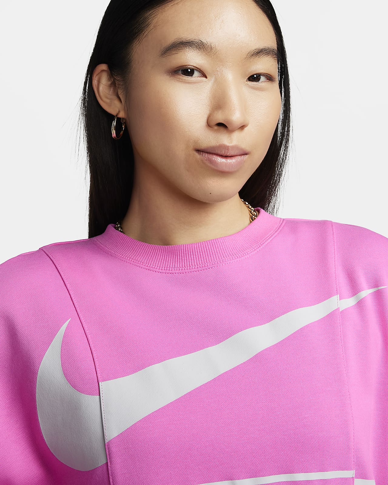 Pink nike cheap air sweatshirt