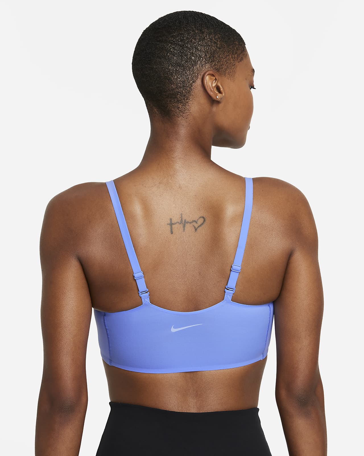 Nike Indy Luxe Womens Light Support Padded Convertible Sports Bra 