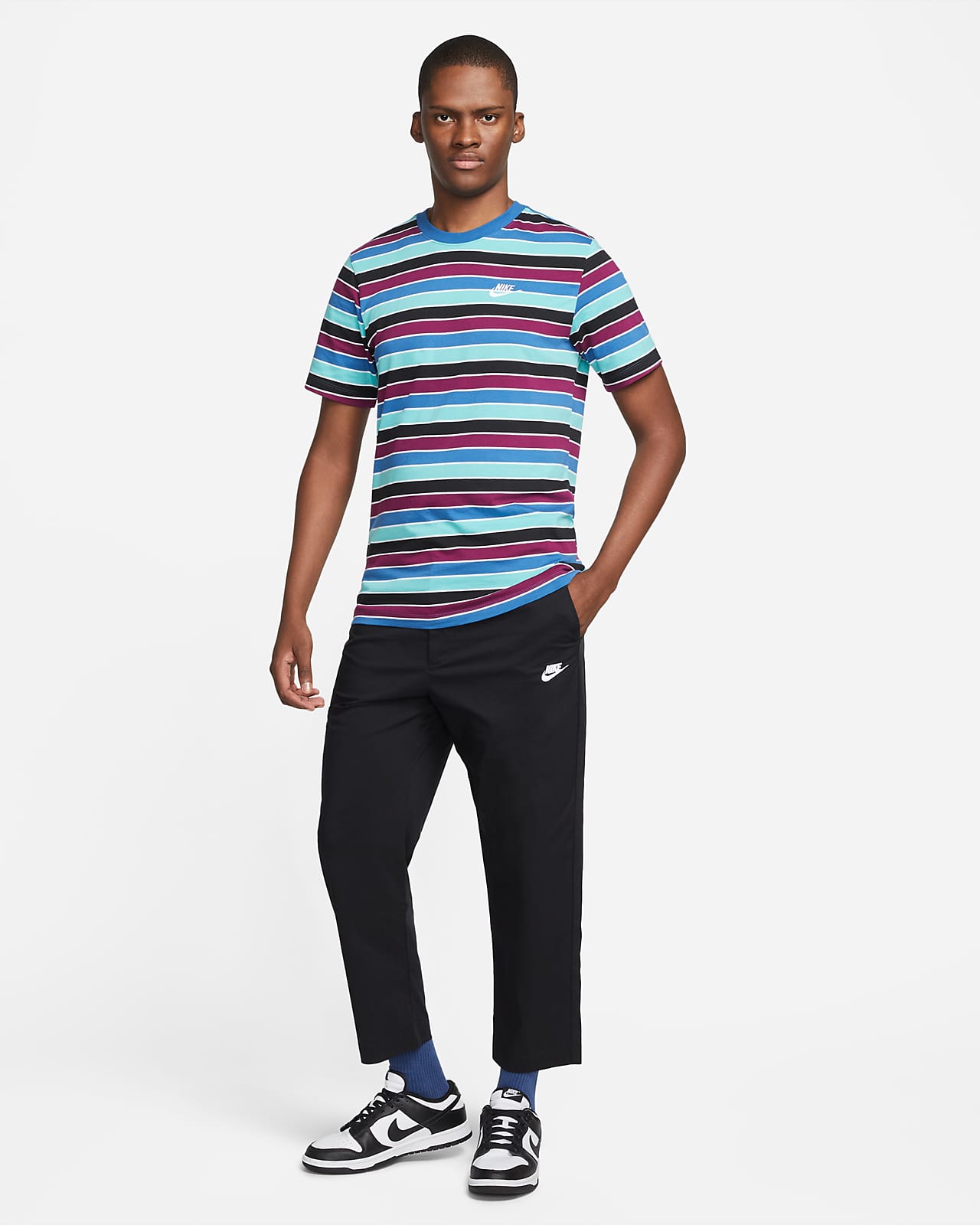 men's woven unlined sneaker trousers