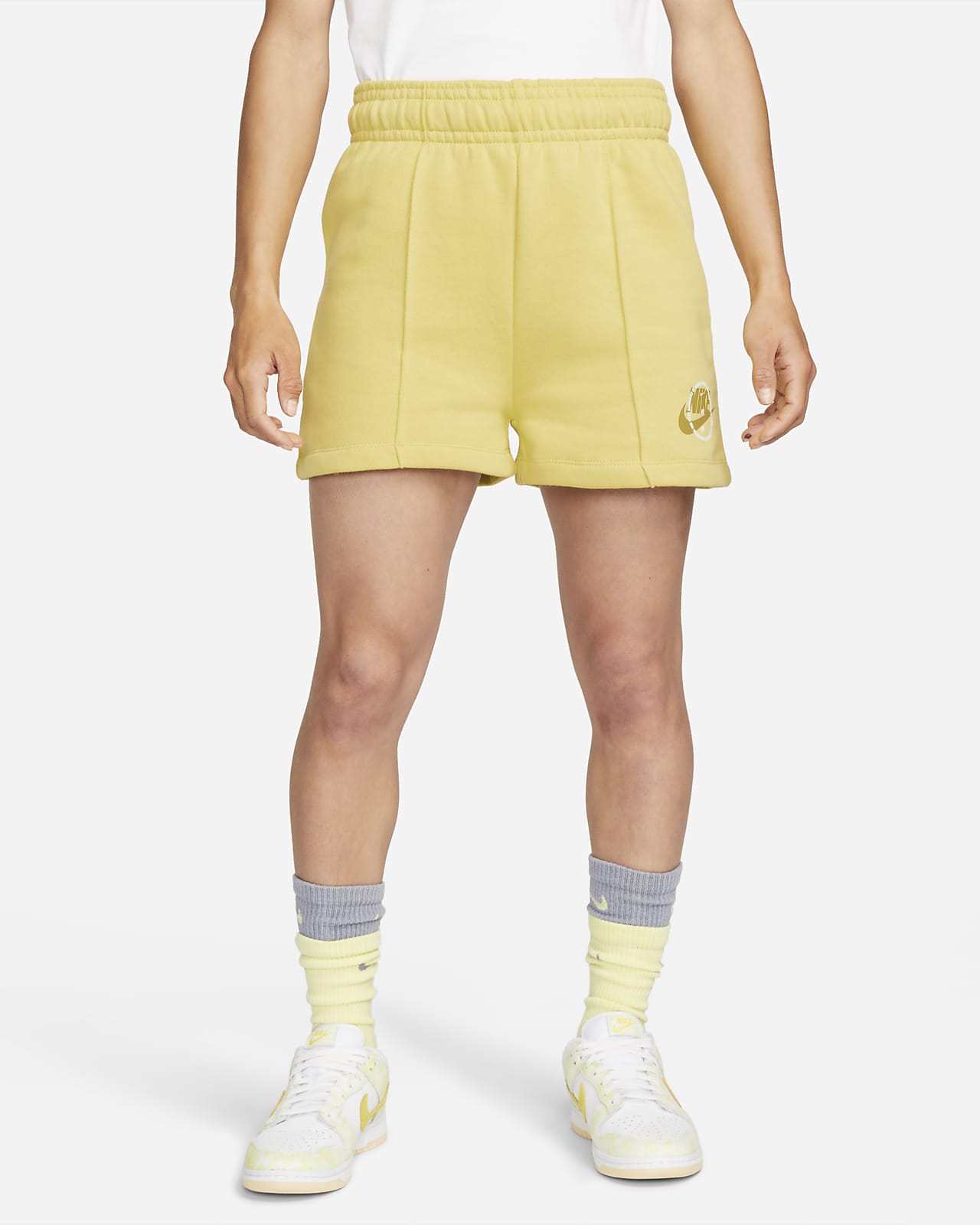 Nike Sportswear Fleece-Shorts für Damen