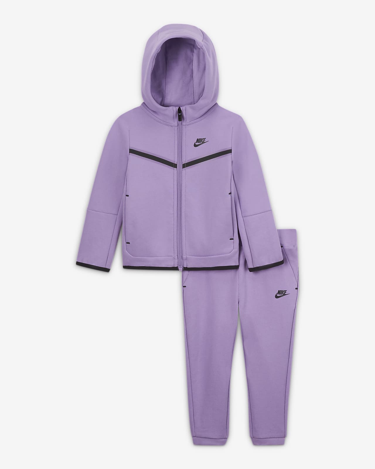 nike tech purple hoodie