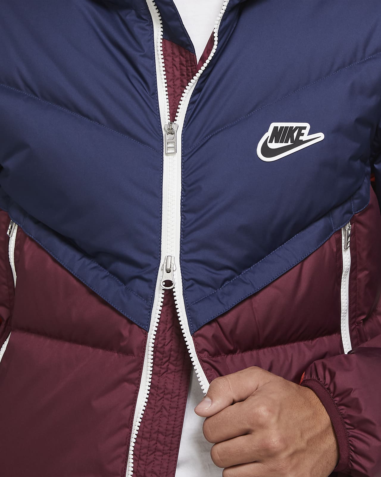 nike windrunner azul
