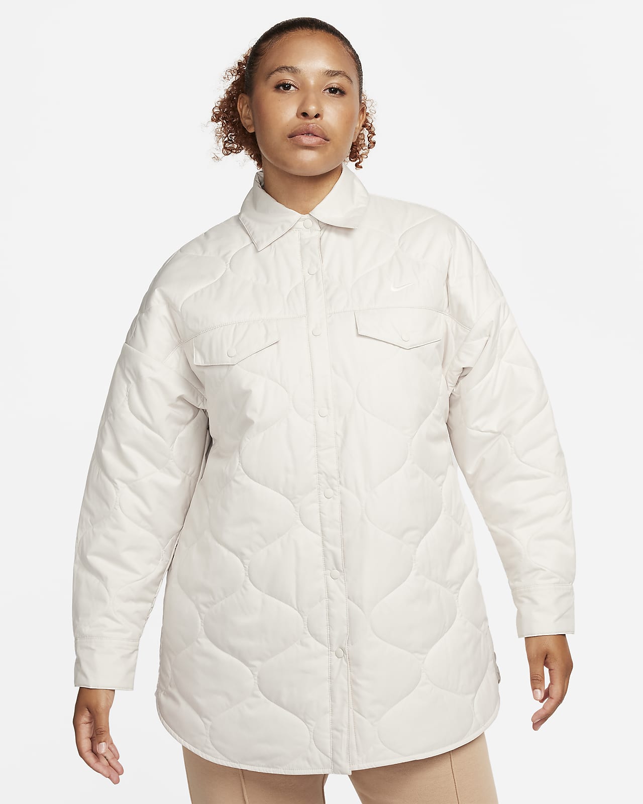 NIKE Sportswear Essential Quilted Trench FB8732 010 - Shiekh