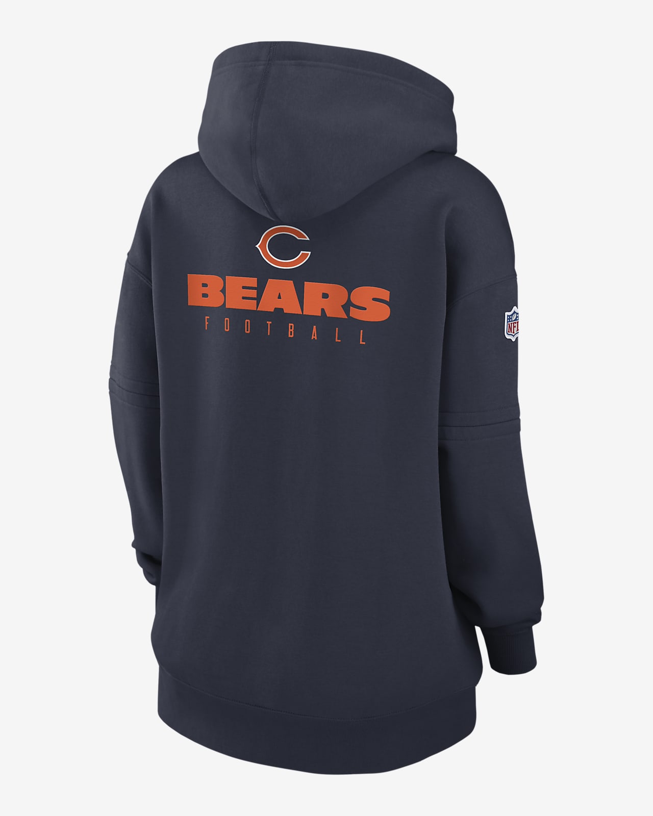 chicago bears nike sideline hoodie