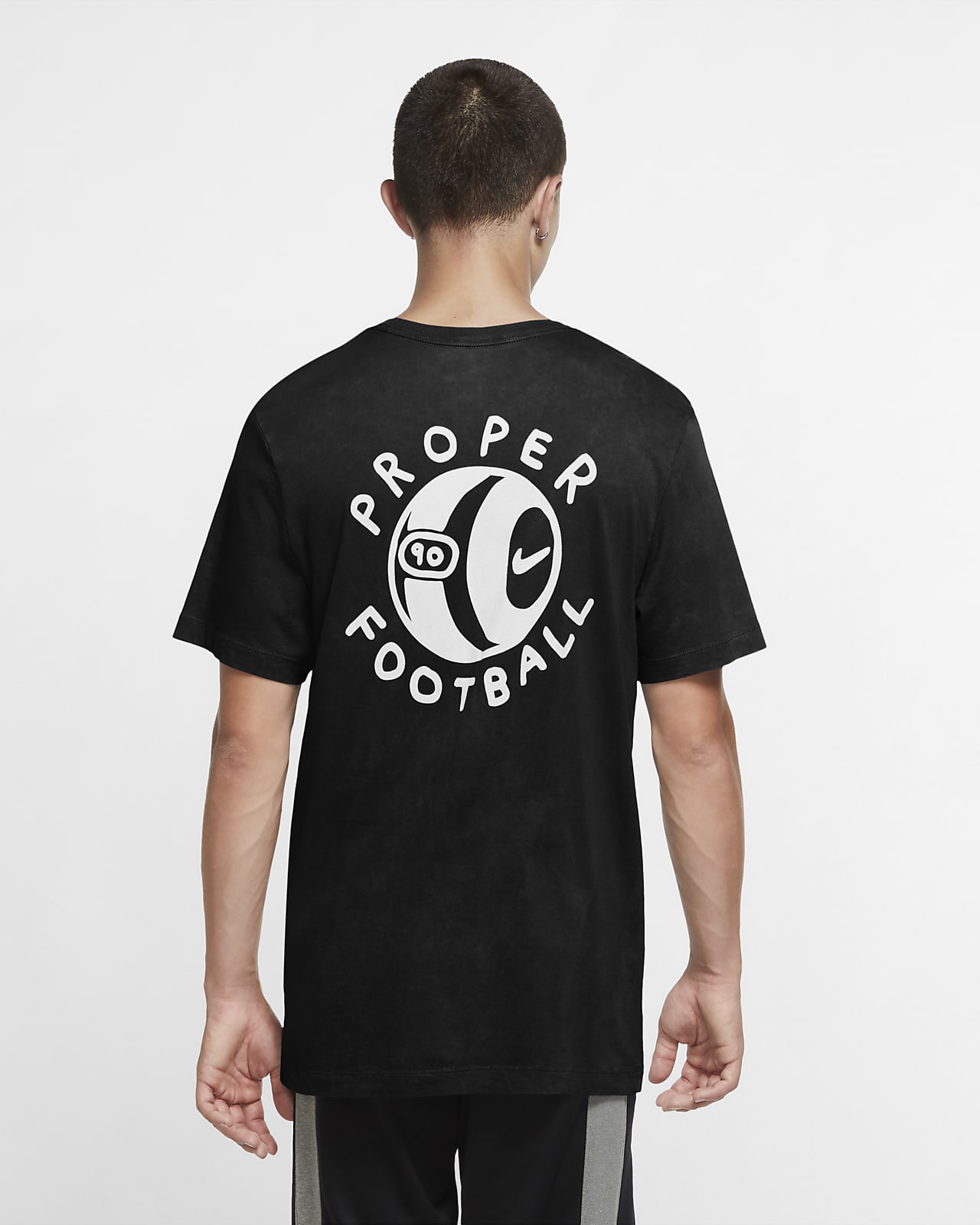 nike slub football graphic tee