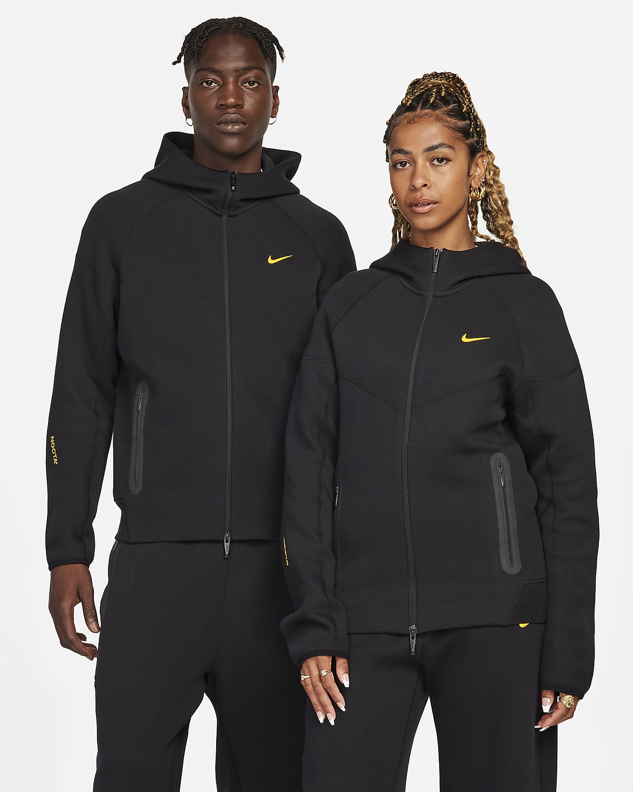 Nike Sportswear Tech Fleece Full-Zip Hoodie (Asia Sizing) Black