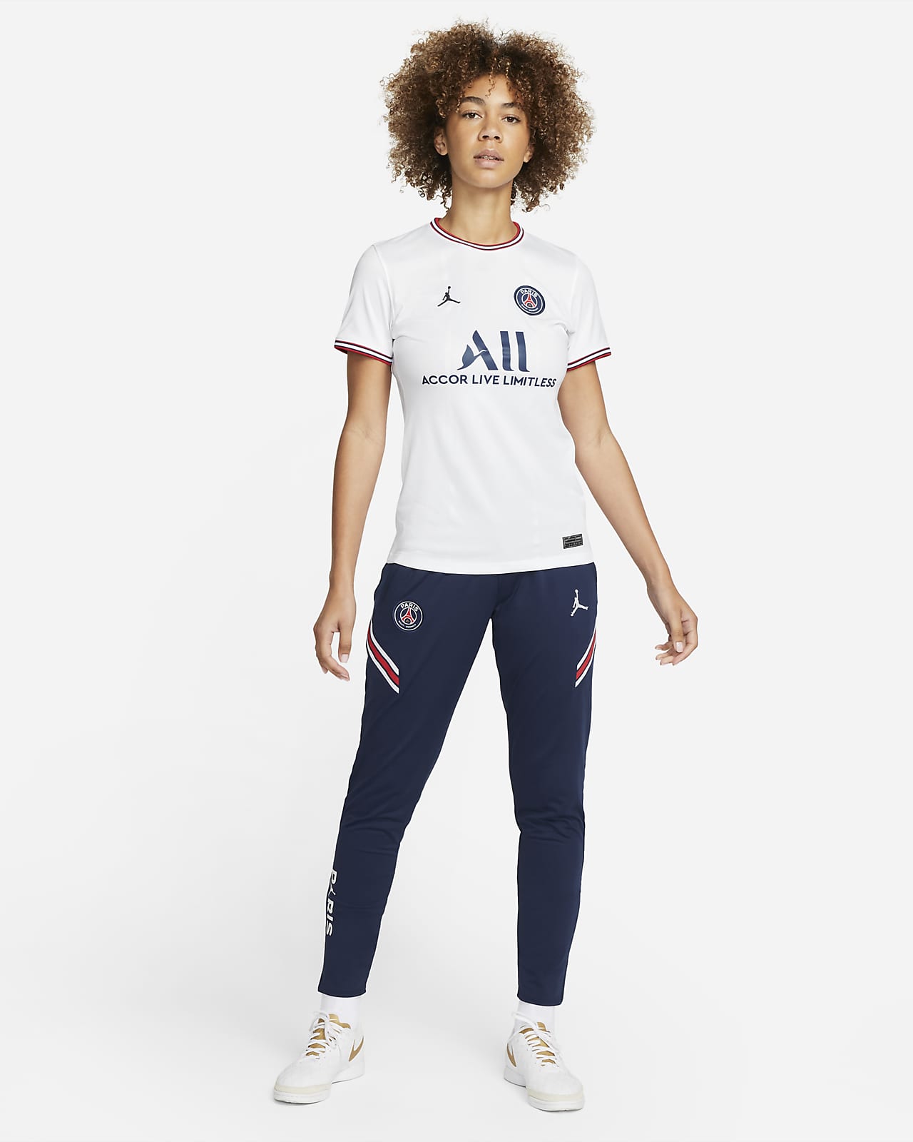 Paris Saint-Germain 2022/23 Stadium Vierde Nike voetbalshirt met Dri-FIT  voor dames. Nike BE