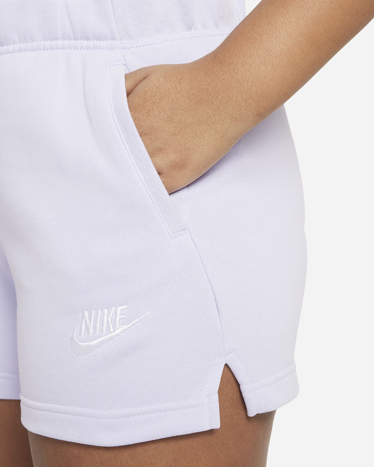 Short en molleton Nike Sportswear Club pour Fille plus g e