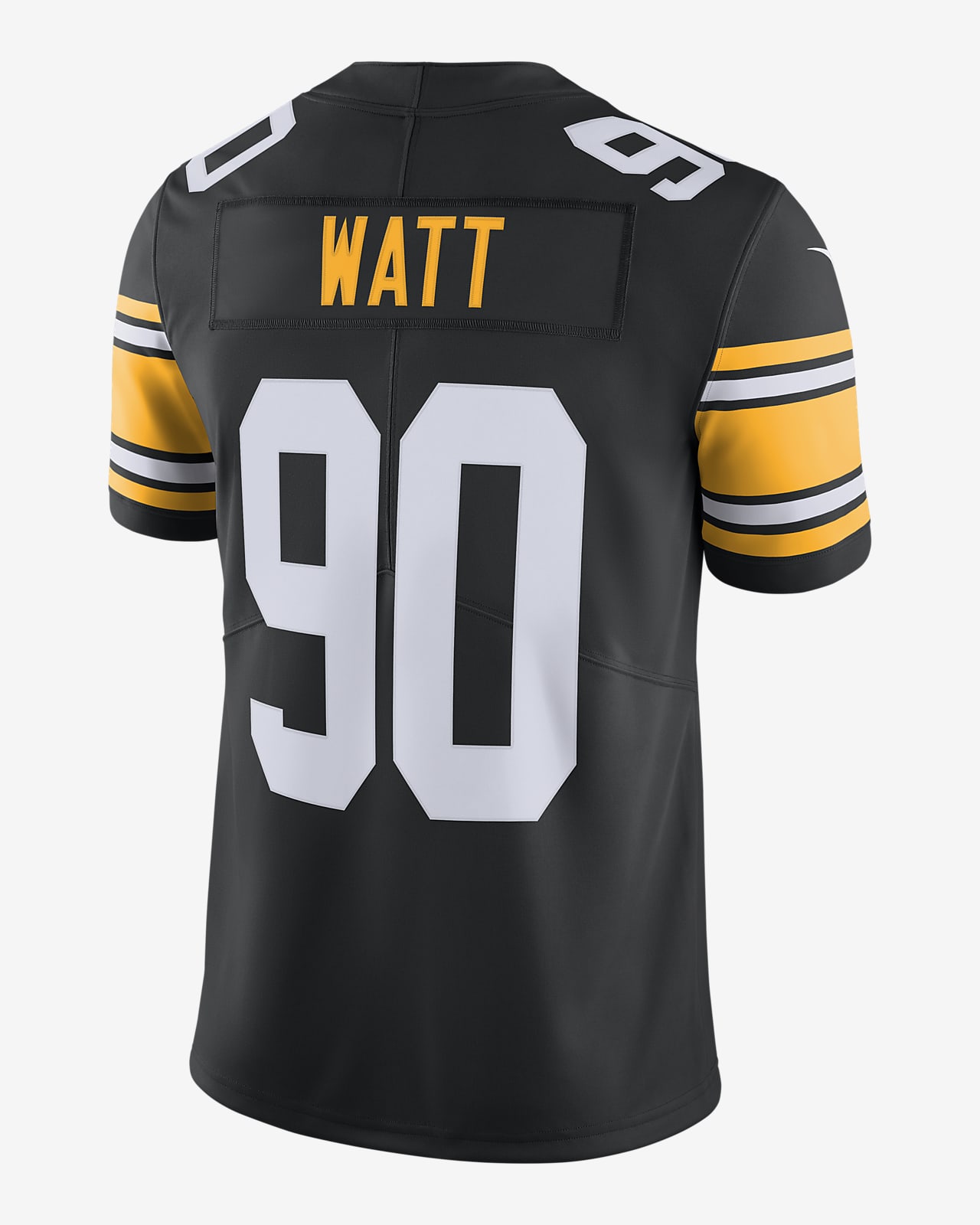 Men's T.J. Watt Black Pittsburgh Steelers Replica Player Jersey