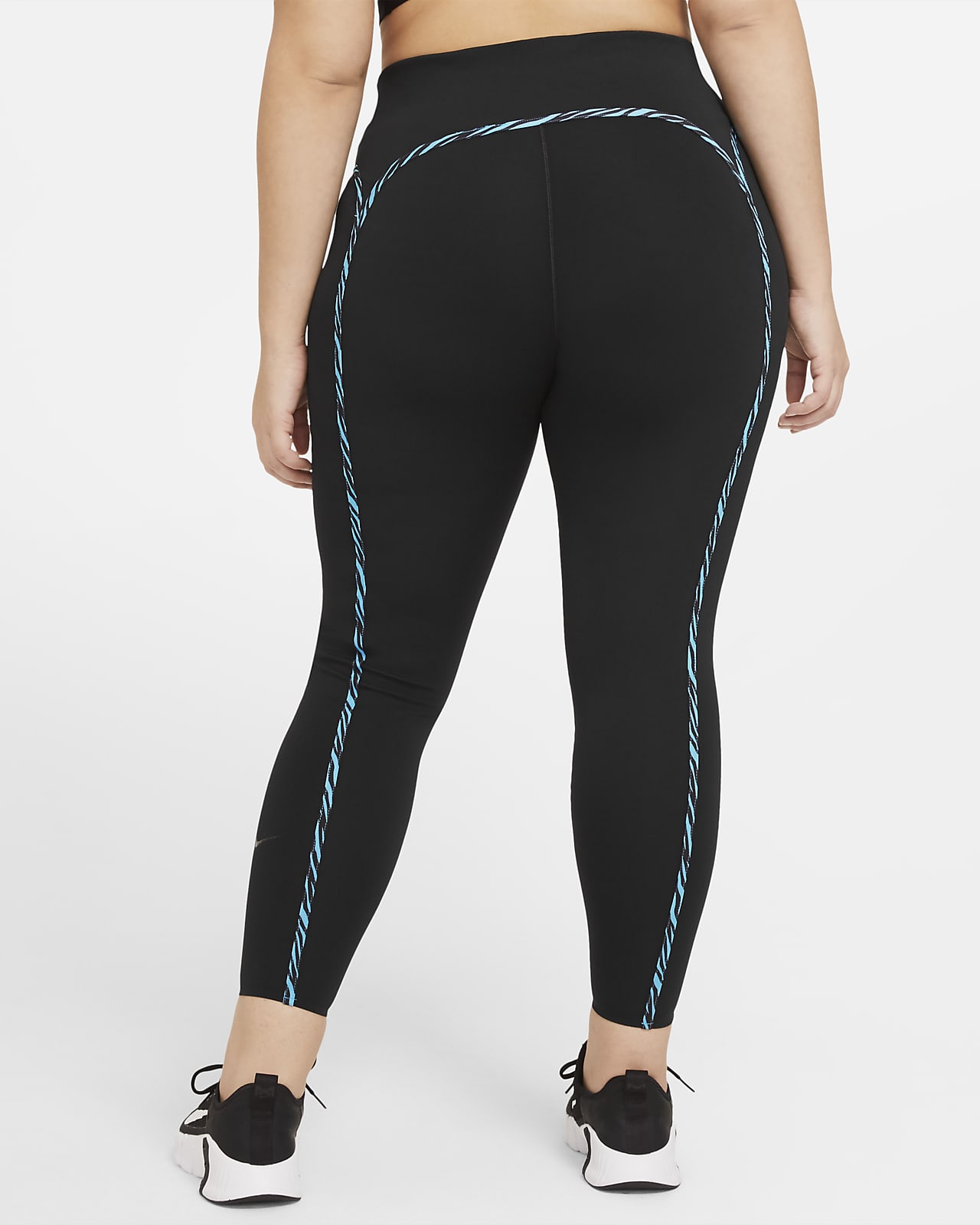 nike one luxe icon clash tights